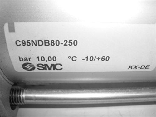 SMC C95NBM80-250 צילינדר אוויר, נשא 80 ממ, שבץ 250 ממ עם מנעול C95NBM80-250